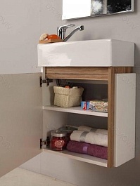 Акватон Тумба с раковиной Эклипс 46 М L – фотография-3