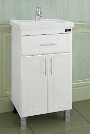 СанТа Тумба с раковиной Дублин 50 ящик – фотография-1