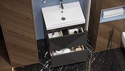 Velvex Тумба под раковину Edge 60.2Y графит – фотография-3