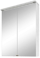 Sanflor Зеркало-шкаф Чикаго 75 дуб крафт белый