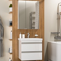 Misty Мебель для ванной Ингрид 60 подвесная белая