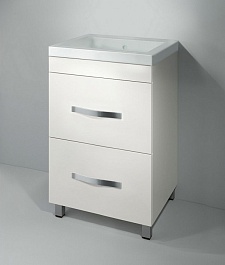 Какса-а Тумба с раковиной Квадро 50 – фотография-2