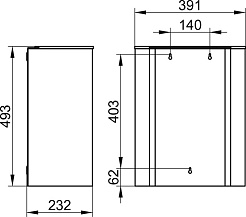 Keuco Мусорное ведро Plan 14988 хром – фотография-2