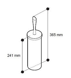 Jacob Delafon Ершик Singulier 15222D-CP – фотография-2