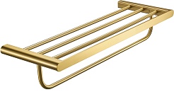 Milacio Полка для полотенец Ultra MCU.965.GD золото – фотография-1