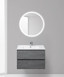 BelBagno Тумба с раковиной PIETRA 800 Stucco Cemento – фотография-4