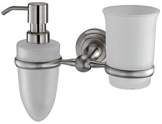 WasserKRAFT Держатель стакана и дозатора "Ammer K-7089"