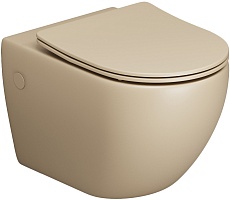 Grossman Унитаз подвесной Color GR-4411BEMS бежевый матовый