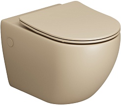 Grossman Унитаз подвесной Color GR-4411BEMS бежевый матовый – фотография-1