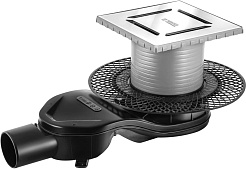 BERGES Wasserhaus Душевой трап Platz Norma 150 090159 хром матовый – фотография-1