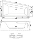 Excellent Акриловая ванна Sfera 170x100 левая – фотография-12