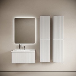 Sancos Тумба под раковину Code 80 c одним ящиком белая – фотография-5