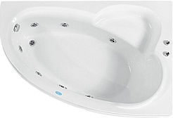 BellSan Акриловая ванна Виола 160x100 L с гидромассажем – фотография-1