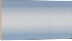 СанТа Зеркальный шкаф Марс 120 янтарное дерево