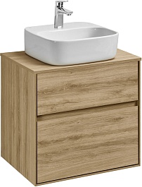 Акватон Мебель для ванной Либерти 60 Одри Soft дуб эльвезия – фотография-3