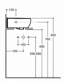 Керамин Раковина угловая Лаго 45 4810531138464 – фотография-3