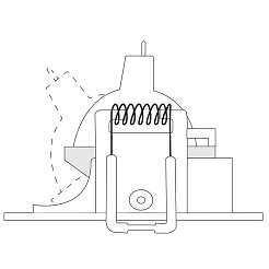 Feron Светильник встраиваемый DL2831 потолочный MR16 G5.3 белый/черный – фотография-2