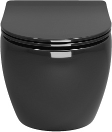 Grossman Унитаз подвесной Color GR-4411BS черный – фотография-2