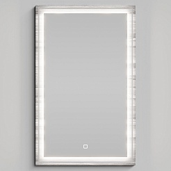 Водолей Зеркало Лайт 50 лиственница структурная контрастно-серая – фотография-1