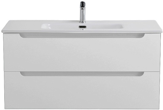 BelBagno Тумба под раковину Etna 100 подвесная белая матовая – фото-1