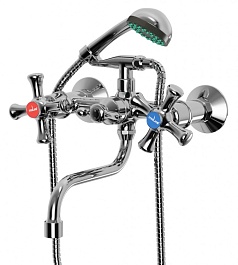 Mixline Смеситель для ванны и раковины 1/2 керамический ML10-02 – фотография-1