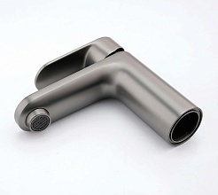 Aquatek Смеситель для раковины Ника AQ1810BGM оружейная сталь – фотография-4