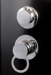 DTO Душевая кабина BМ4510 N с LED-подсветкой и гидромассажем – фотография-6