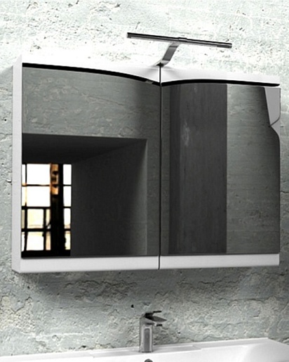  Зеркальный шкаф "Concorde 100" белый – фото-1