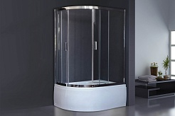 Royal Bath Душевой уголок RB 8120BK-T-CH R – фотография-4