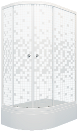 Triton Душевой уголок Коралл 120/80 R Щ0000061783 – фотография-1
