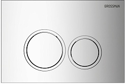 Grossman Инсталляция для подвесного унитаза Galaxy 97.01.100 с клавишей смыва хром глянцевой – фотография-9