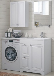 Corozo Мебель для ванной Леон 130 R – фотография-1