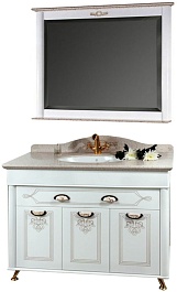 Водолей Тумба с раковиной "Изабель 120" F-3 серая – фотография-2