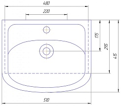 Vigo Мебель для ванной Grand 50 – фотография-18