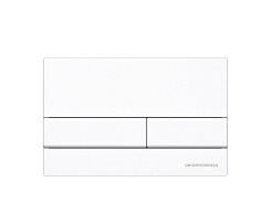 Ceramicanova Система инсталляции для унитазов Envision CN1002W с кнопкой смыва Flat белый – фотография-2