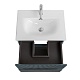 BelBagno Тумба с раковиной Uno mini 50 подвесная Голубой матовый с раковиной BB-8099-3-50 – картинка-27
