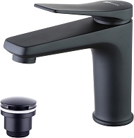 Lemark Смеситель для раковины Bronx LM3706BL черный