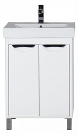 Aquanet Тумба с раковиной "Гретта 60" 2 двери (177016) – фотография-9