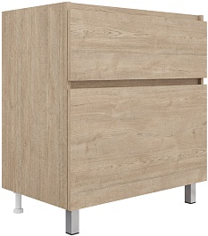 Teymi Тумба с раковиной Laina 75 дуб светлый – фотография-6