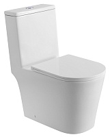 BelBagno Унитаз-моноблок напольный Tre-Tor BB673CP-MN-TOR/SC