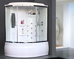 Royal Bath Душевая кабина RB 140ALP-T-CH правая – фотография-9