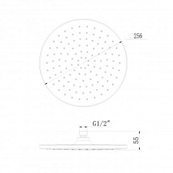 Lemark Верхний душ LM8132C – фотография-2