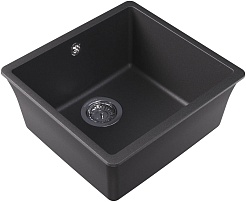 Florentina Мойка кухонная Вега 400 черная – фотография-2