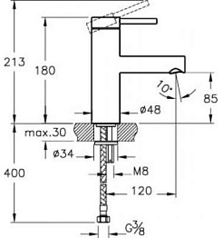 Vitra Смеситель Pure A41260EXP – фотография-2