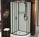 Frank Душевая кабина F420 black с крышей – картинка-18