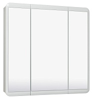 Runo Зеркало-шкаф для ванной Эрика 80