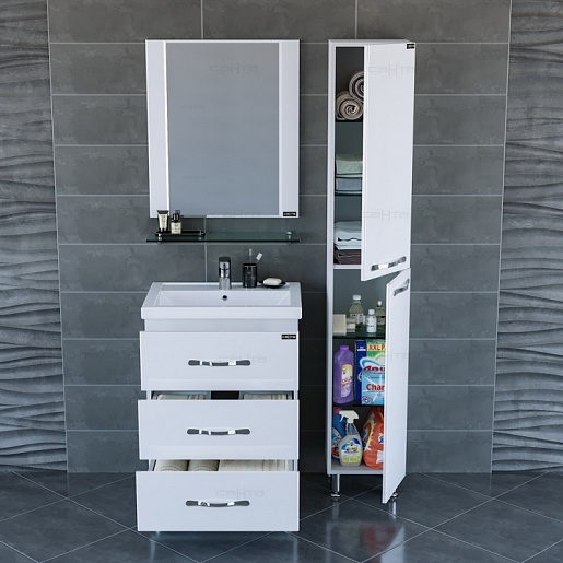 СанТа Пенал для ванной Виктория 30 NEW – картинка-3