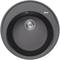 Florentina Мойка кухонная Лацио 510 черная – фотография-1