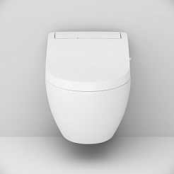 Am.Pm Унитаз подвесной Awe C111739SC с электронной крышкой-биде Clean Care – фотография-4