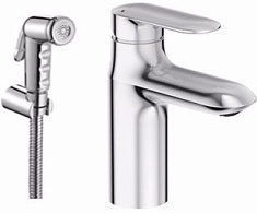 Jacob Delafon Смеситель для раковины Kumin E99465-CP с душем